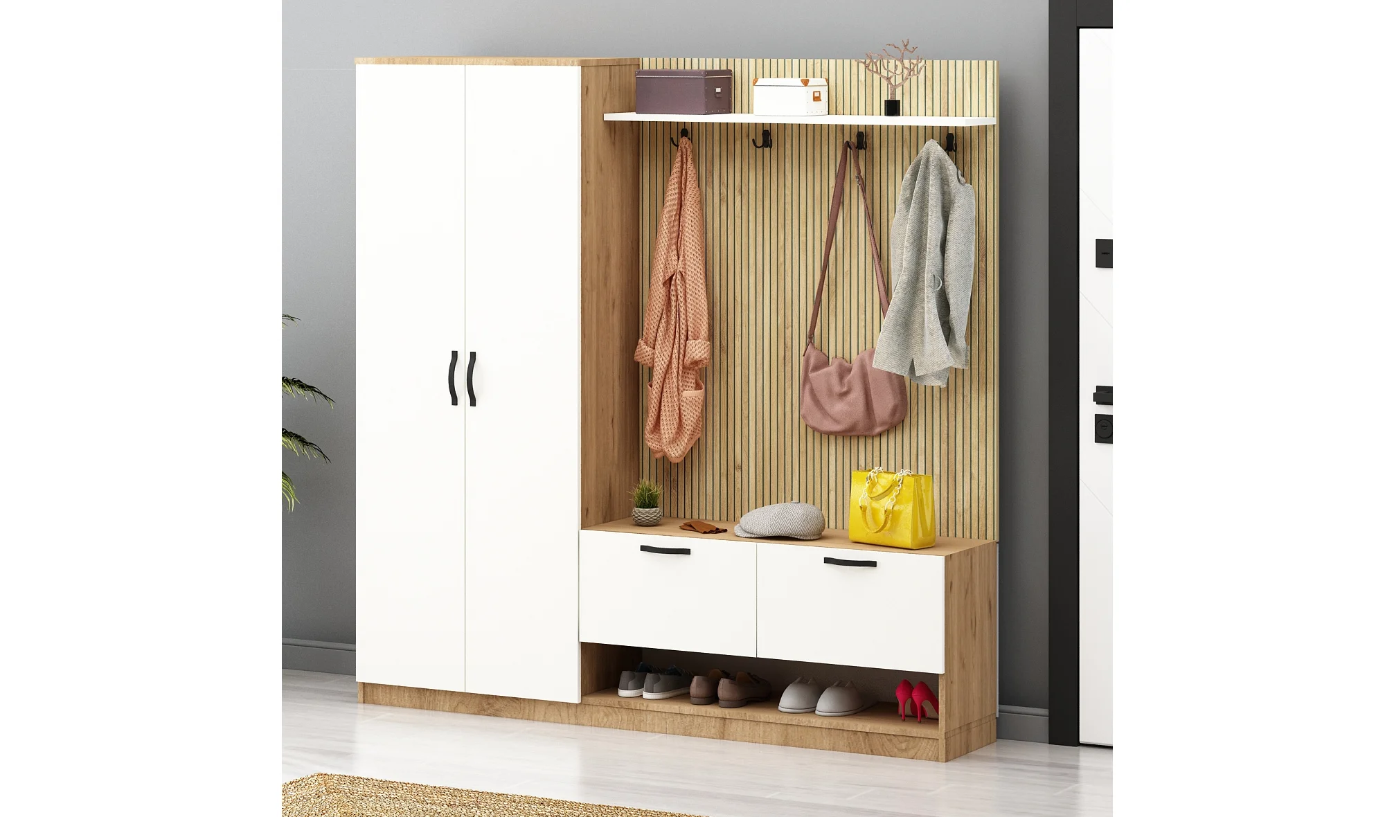 Valeria Portmanto - Beyaz - Me?e