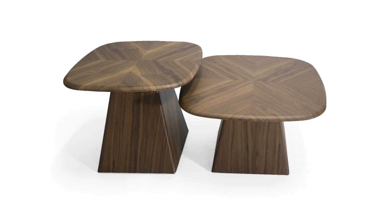 Bamia Orta Sehpa Seti - Ceviz