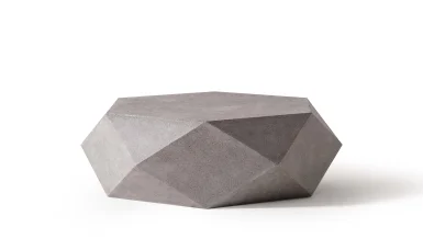 Elmas Exclusive Orta Sehpa - Silver