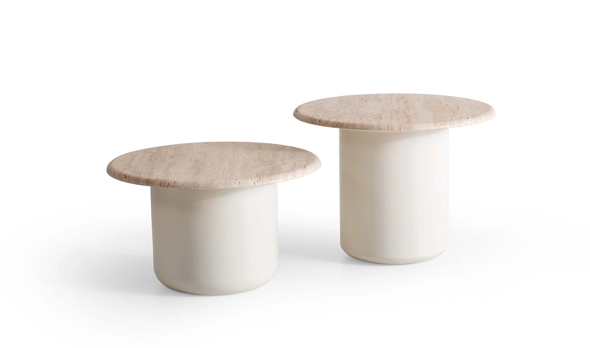 Emily Sehpa Seti - Traverten Mermer