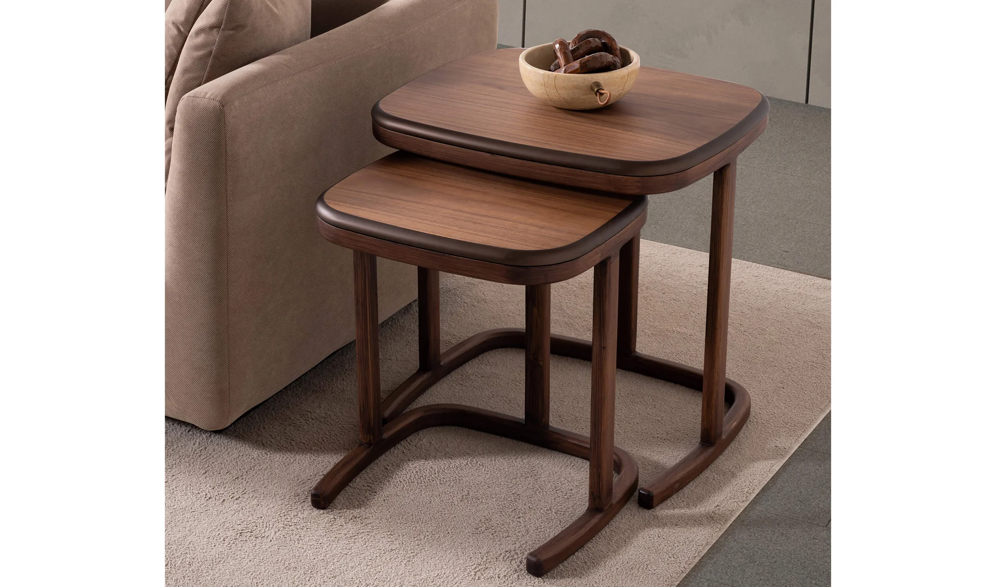 Juppo İkili Zigon Sehpa