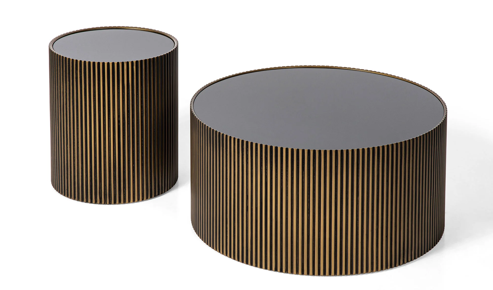 Niko Orta Sehpa Seti - Brass