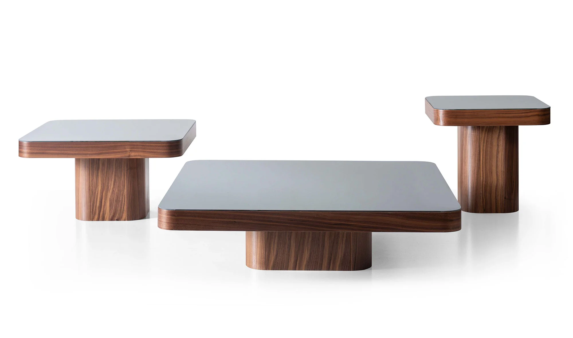 Oliver Orta Sehpa Seti - Ceviz