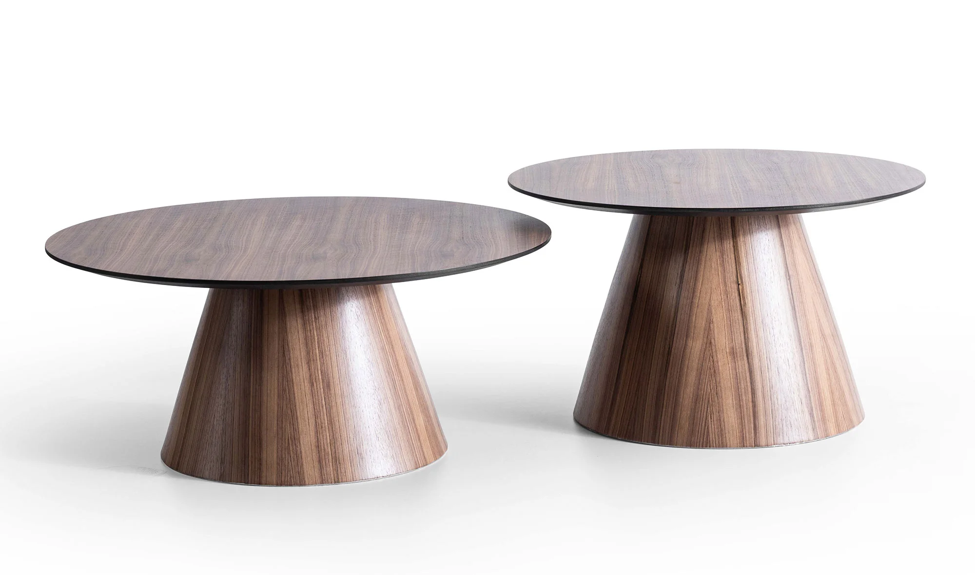 Osaka İkili Sehpa Seti - Ceviz