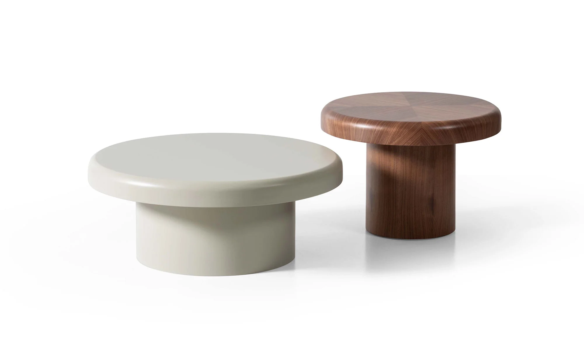 Punto Orta Sehpa Seti - Krem