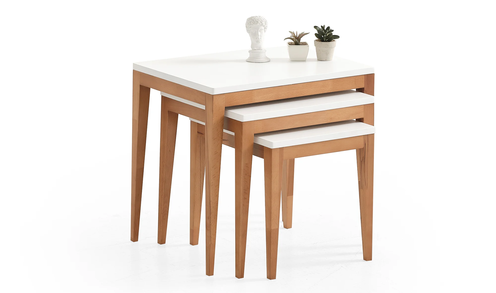 Rowena Zigon Sehpa - Beyaz