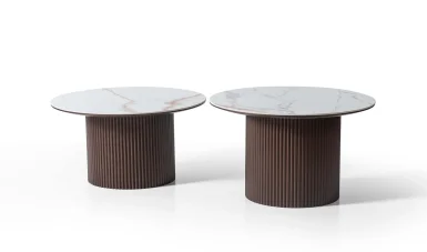 Royce Sehpa Seti - Porselen - Bronz