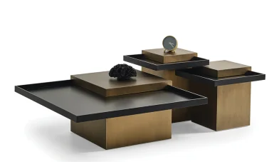 Sierra Orta Sehpa Seti - Siyah