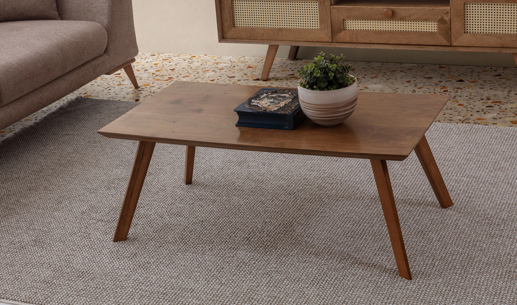 ?sviçre Orta Sehpa - Ceviz