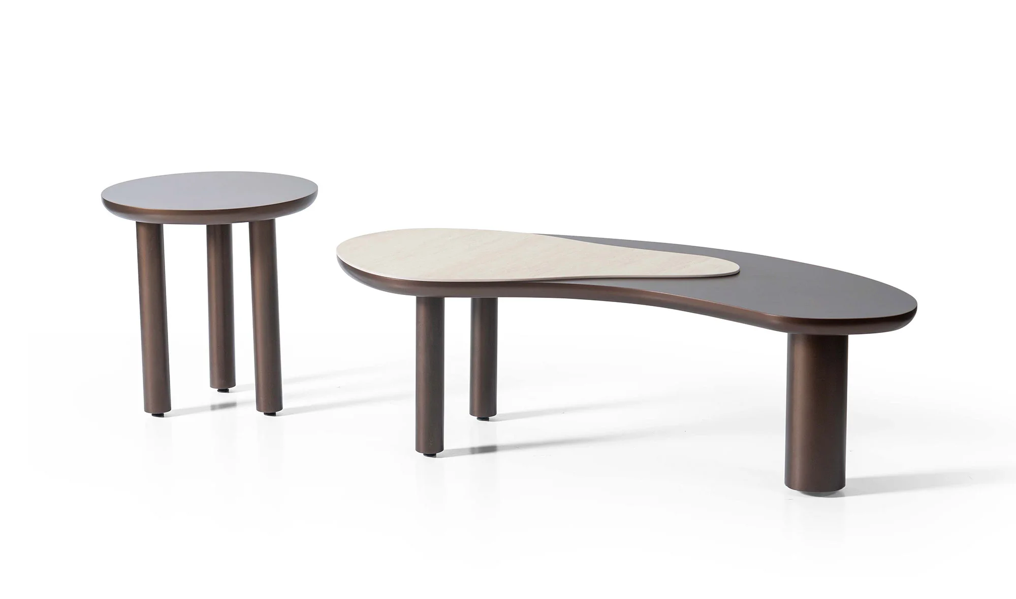 Vittore Orta Sehpa Seti - Bronz