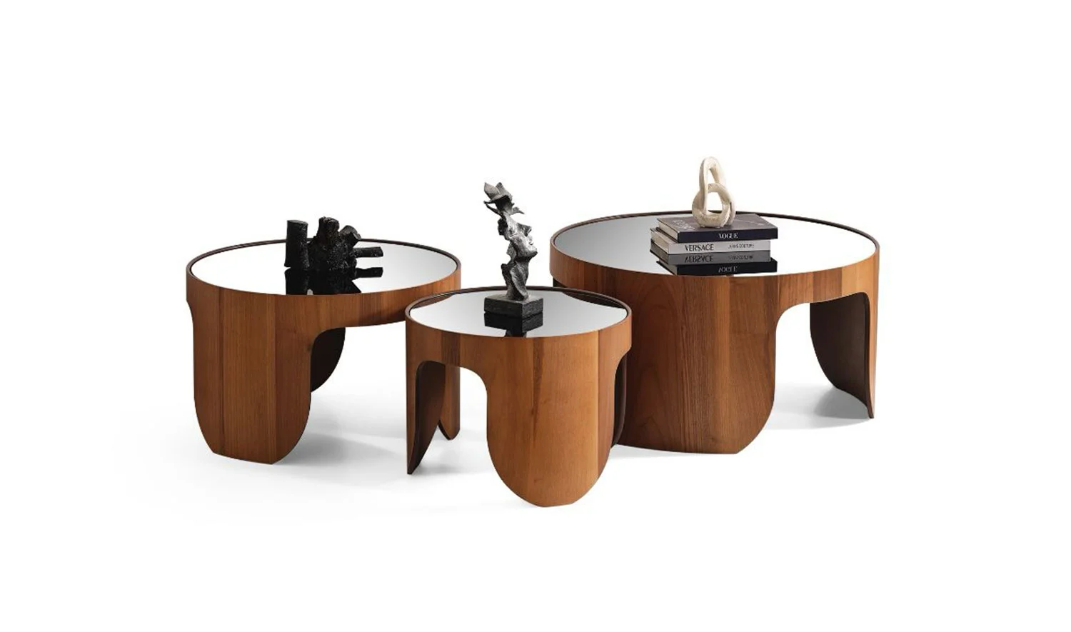 Vogue Orta Sehpa Seti - Ceviz