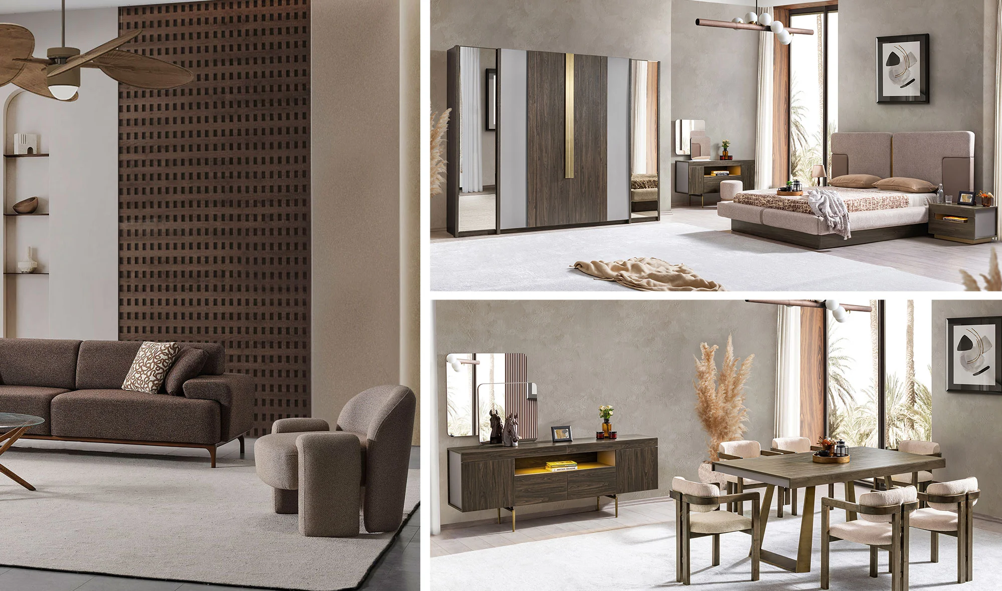 Montare Düğün Paketi - Ceviz