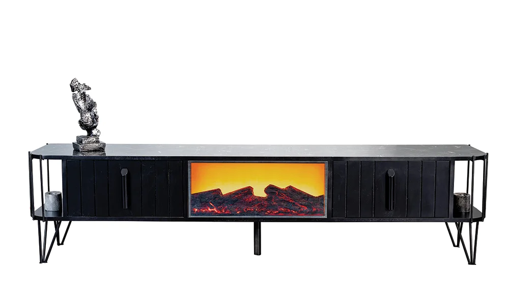 Best ?ömineli Tv Sehpas?