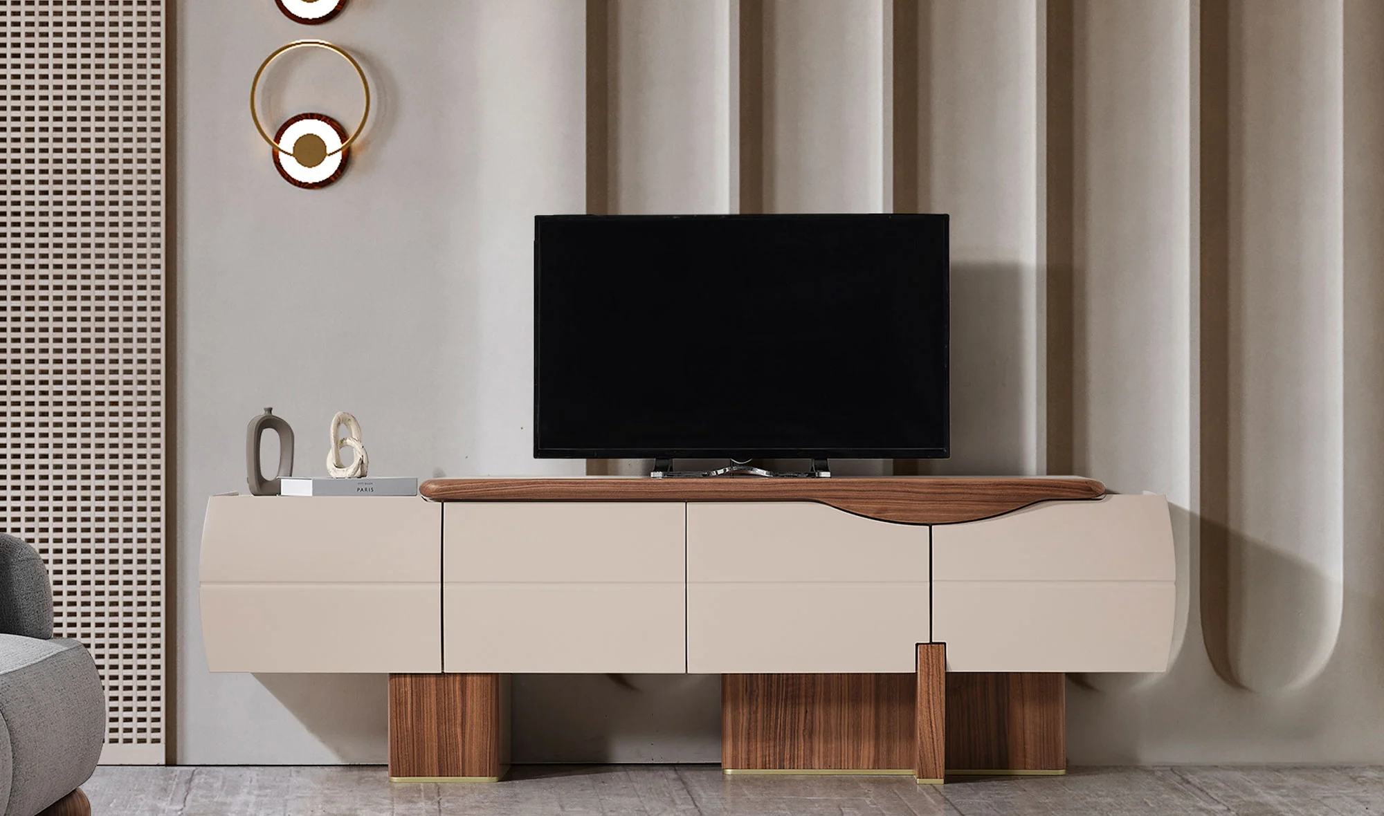 Lizay Tv Ünitesi - Bej