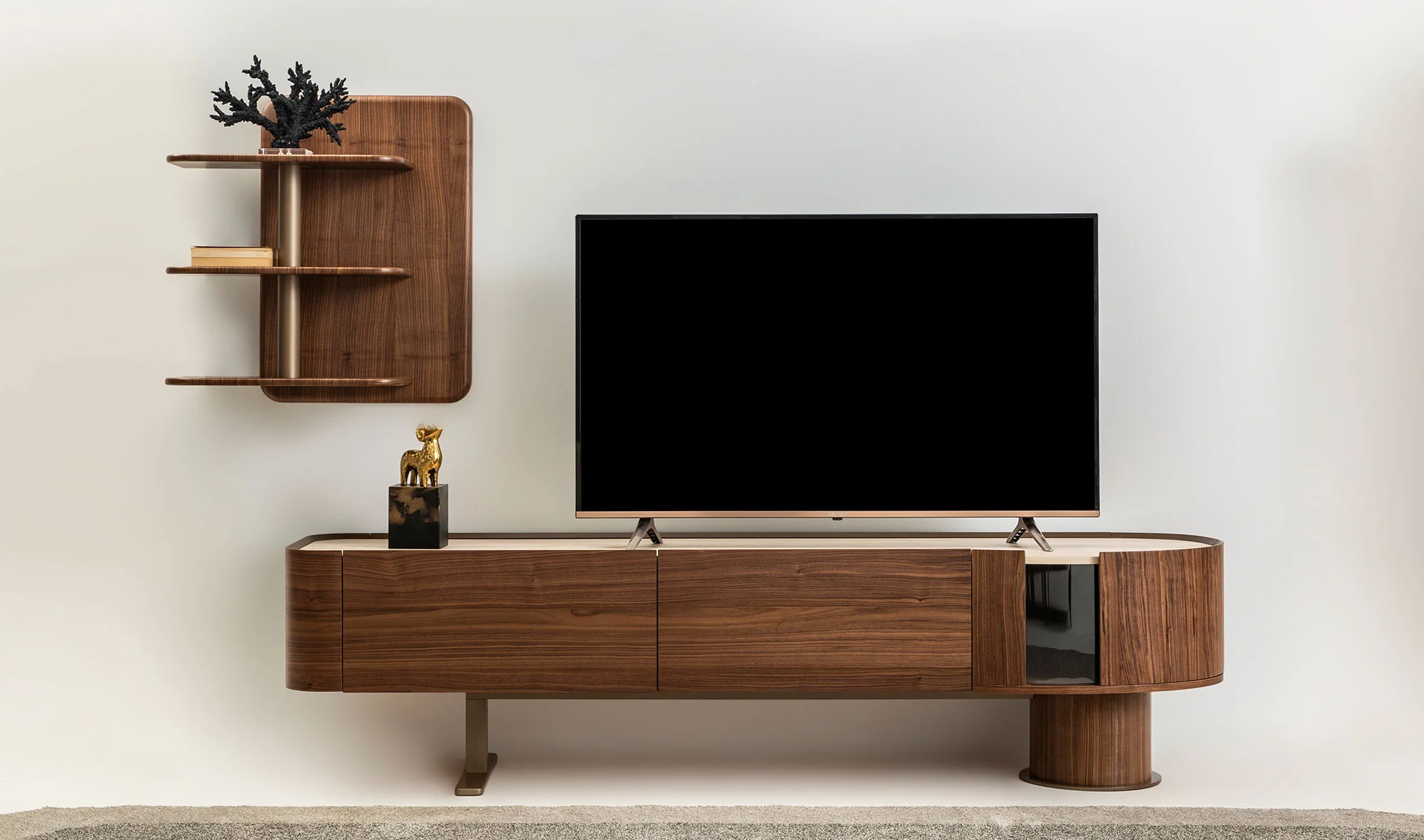 Messina Tv Ünitesi - Ceviz