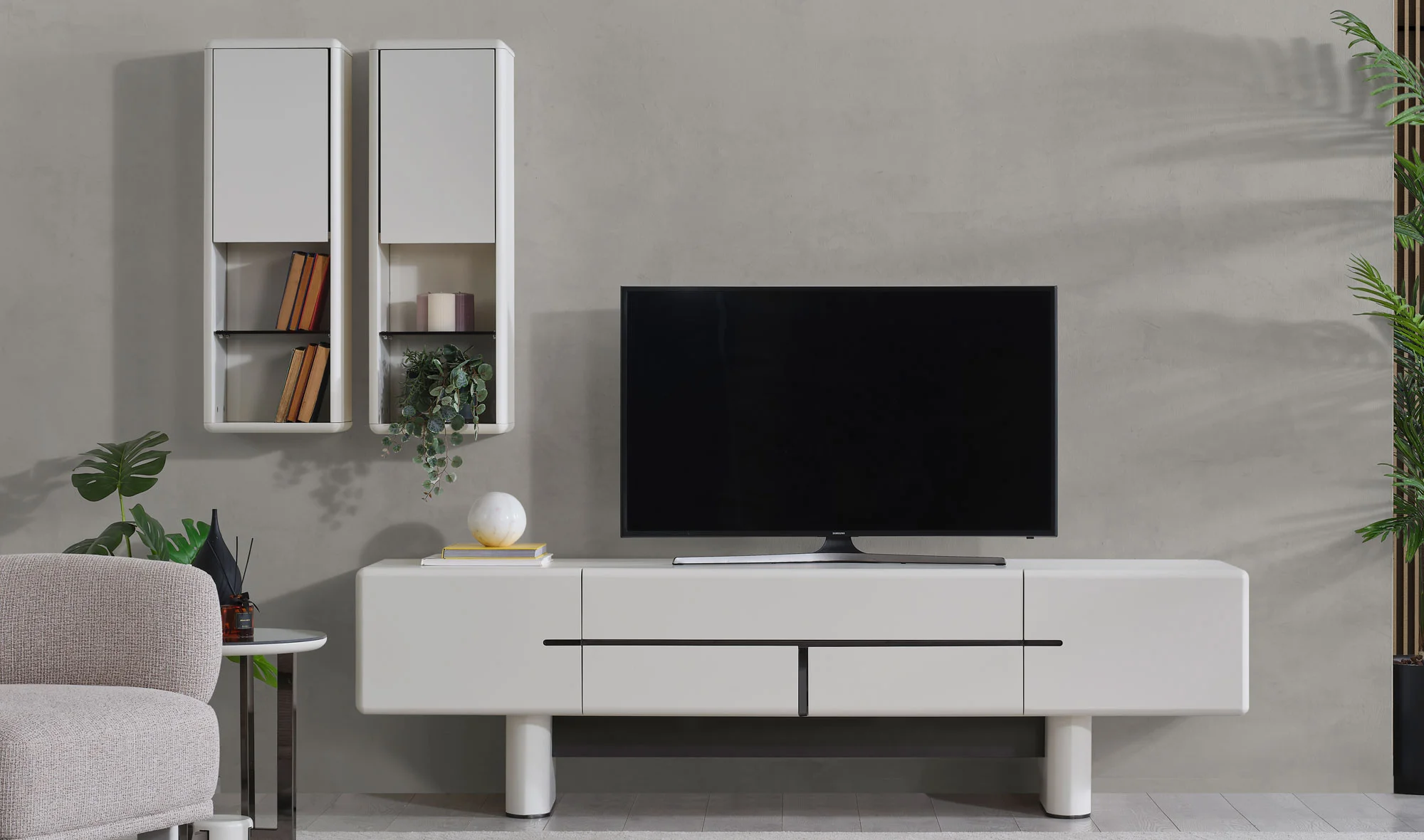 Noma Tv Ünitesi - Krem