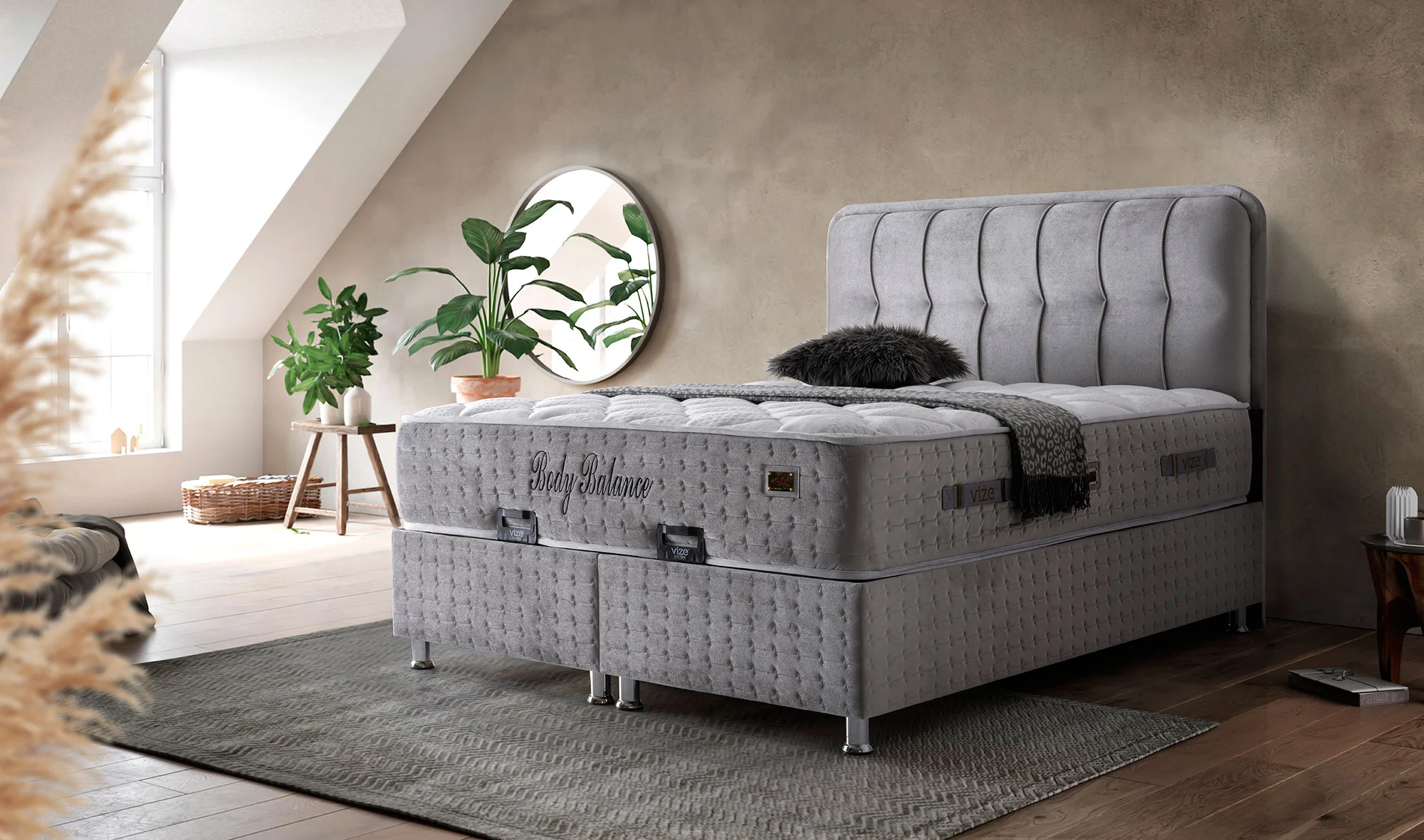 Body Balance Baza + Başlık + Yatak