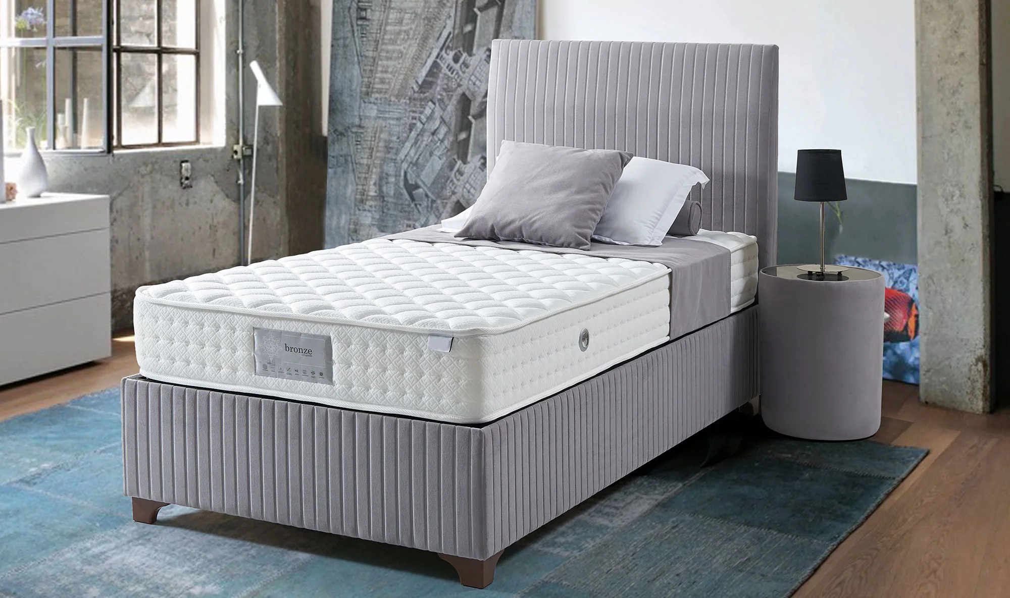 Bronze Rapid Baza + Başlık + Yatak