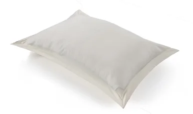 Cotton Satin Pillow - Cream