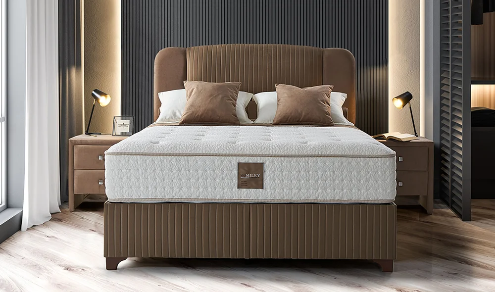 Promilky Sandra Baza + Başlık + Yatak