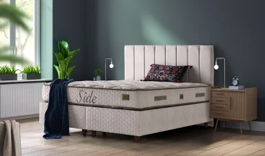Side Baza + Başlık + Yatak