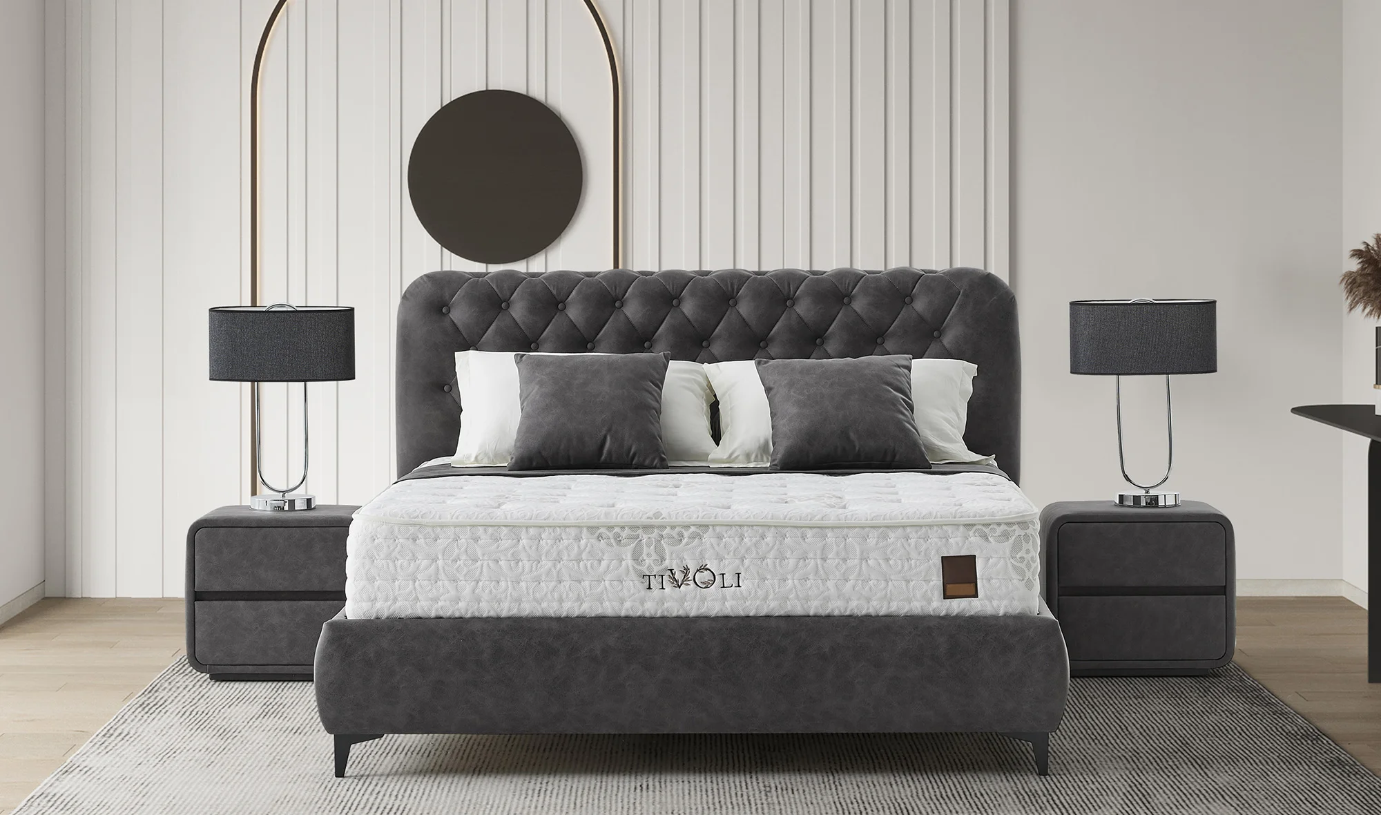 Tivoli Albella Baza + Başlık + Yatak