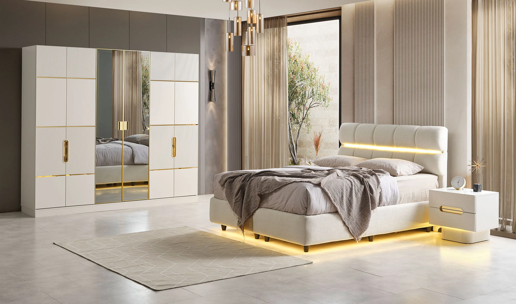 Adelita Mdf Yatak Odası