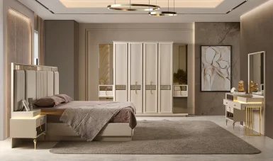 Arny Bazalı Yatak Odası