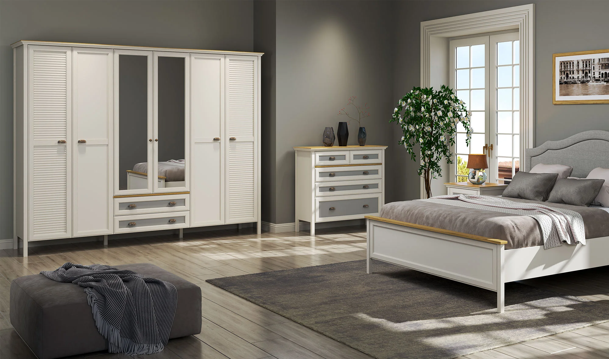 Astoria Yatak Odası - 6 Kapılı