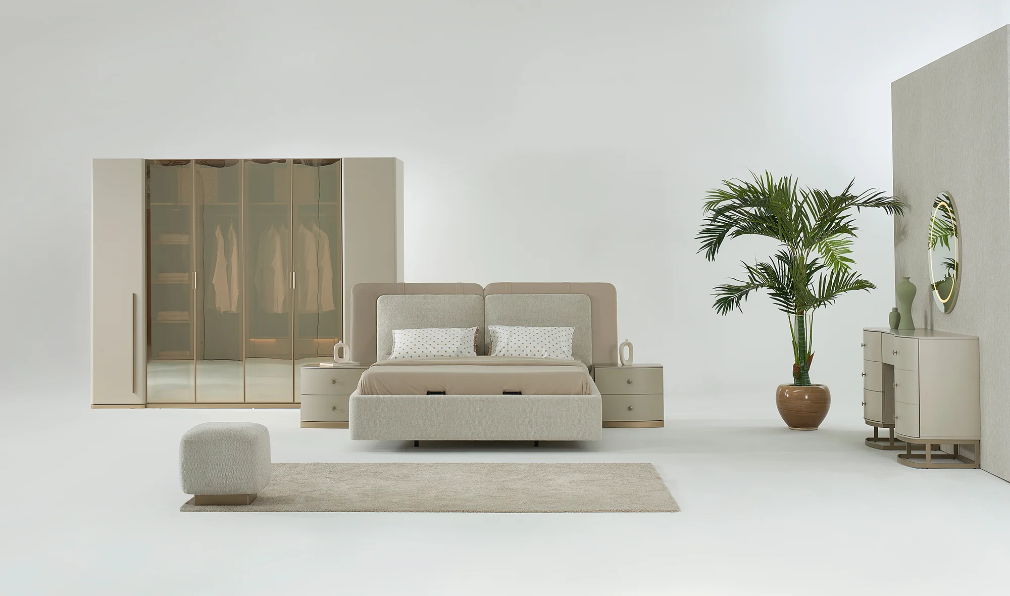 Bianco Bazal? Yatak Odası - Mobilya Kapakl?