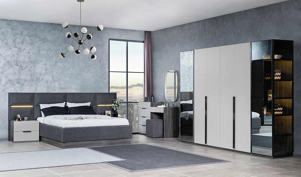 Cardea Bazal? Yatak Odası - Fanus Cam Kapakl?