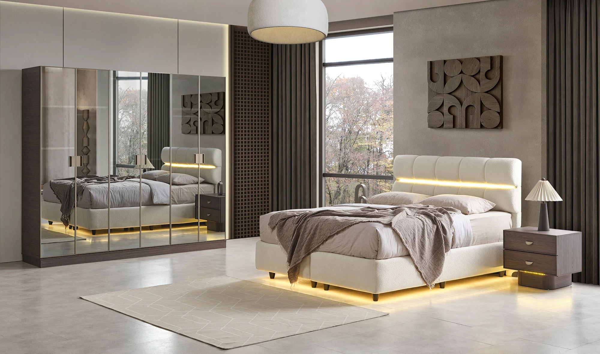 Delenna Mdf Yatak Odası