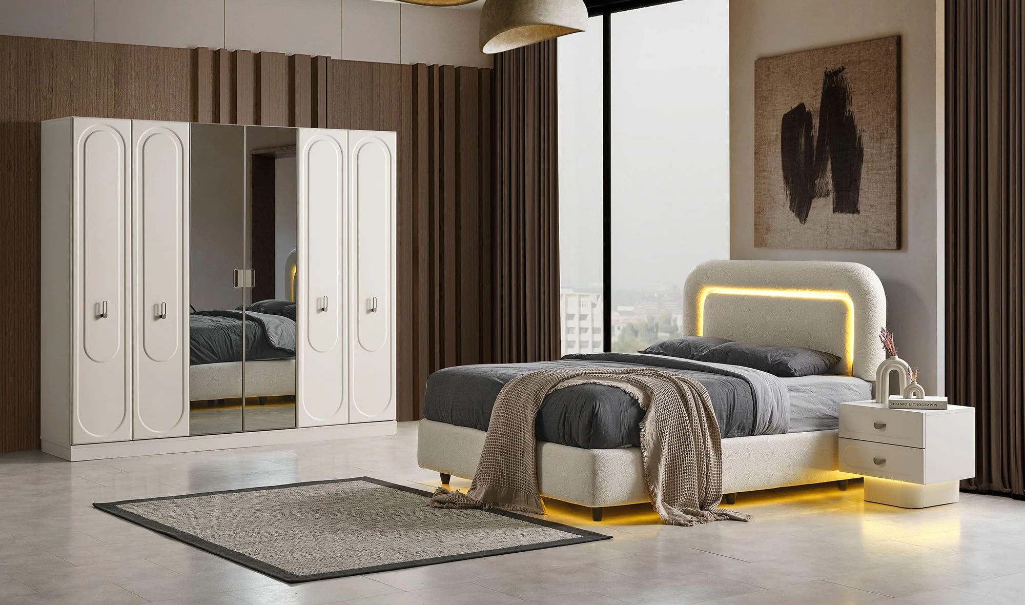 Doppia Mdf Yatak Odası