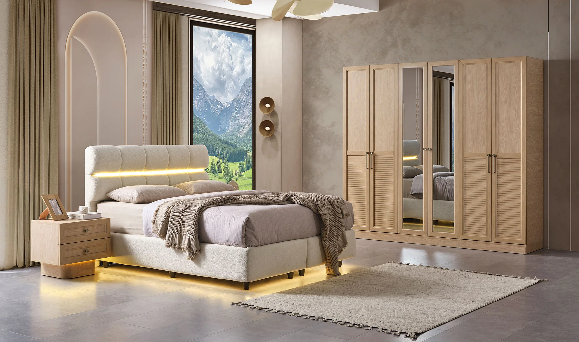 Forenza Mdf Yatak Odası