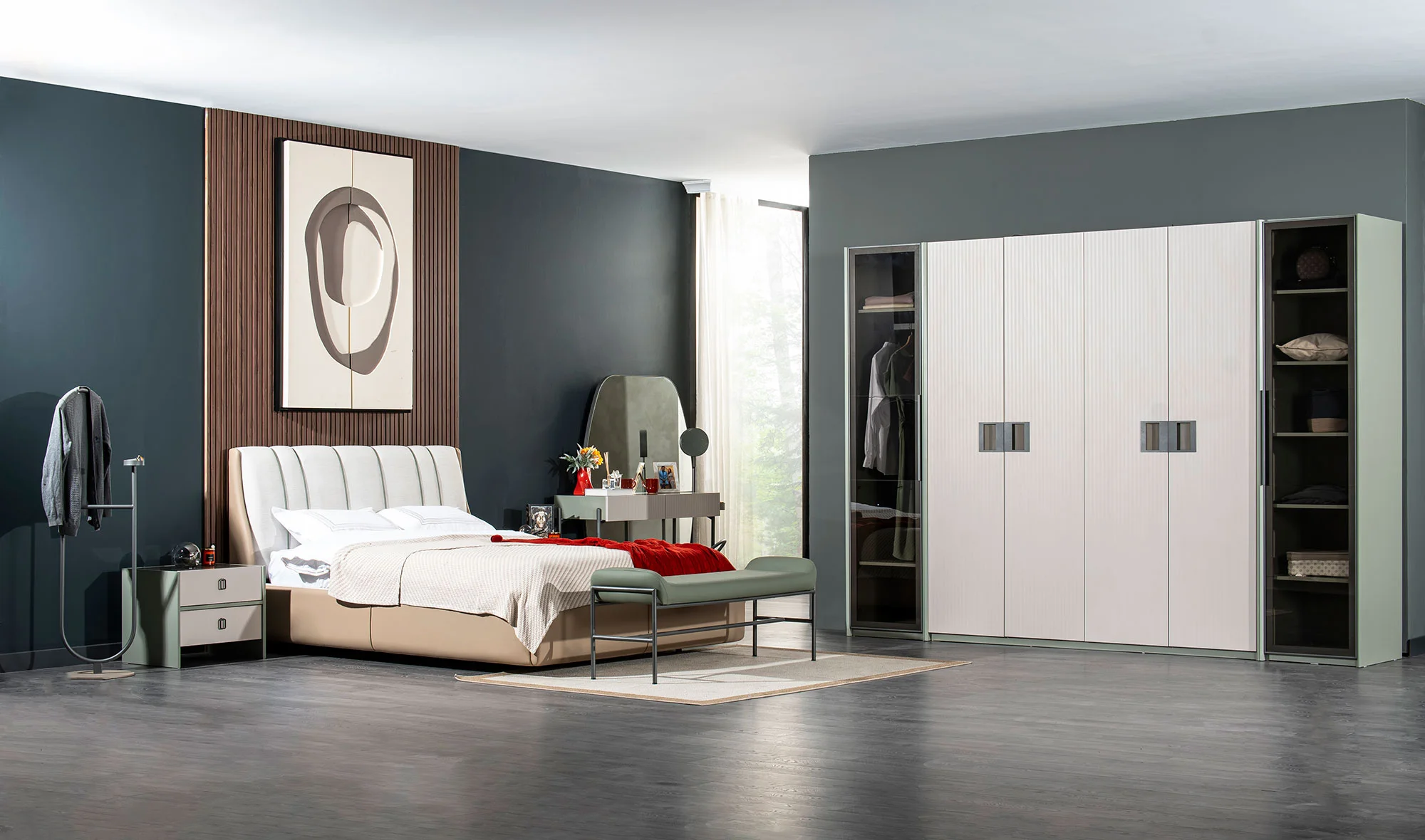 Gardena Bazal? Yatak Odası - 6 Kapılı