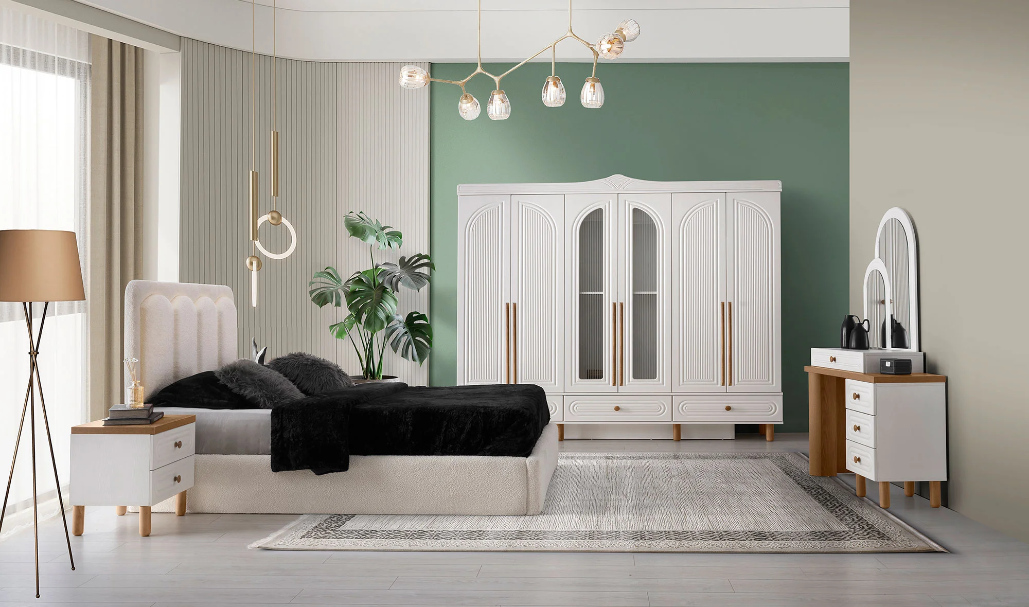 Lavisa Mdf Yatak Odası