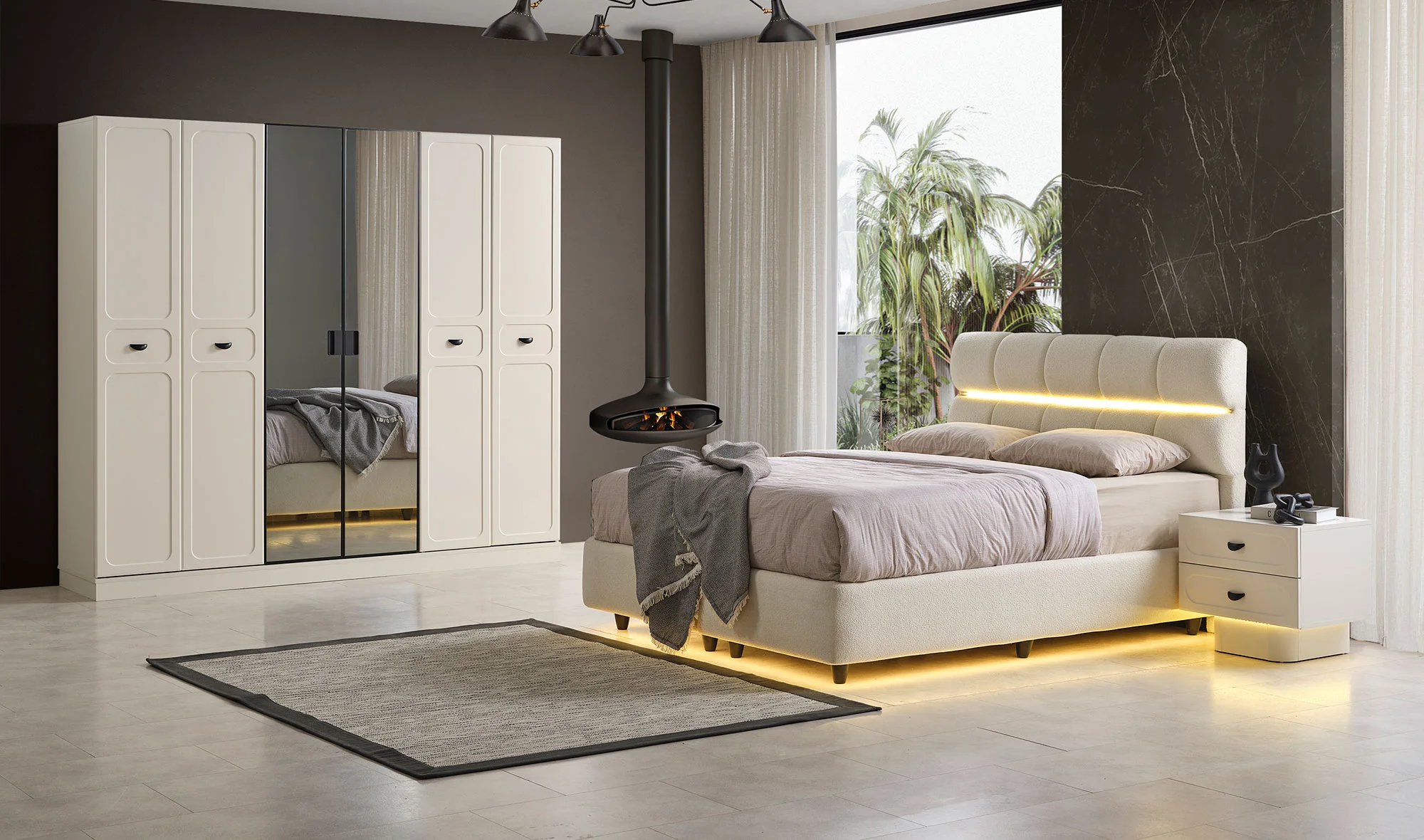 Linosa Mdf Yatak Odası