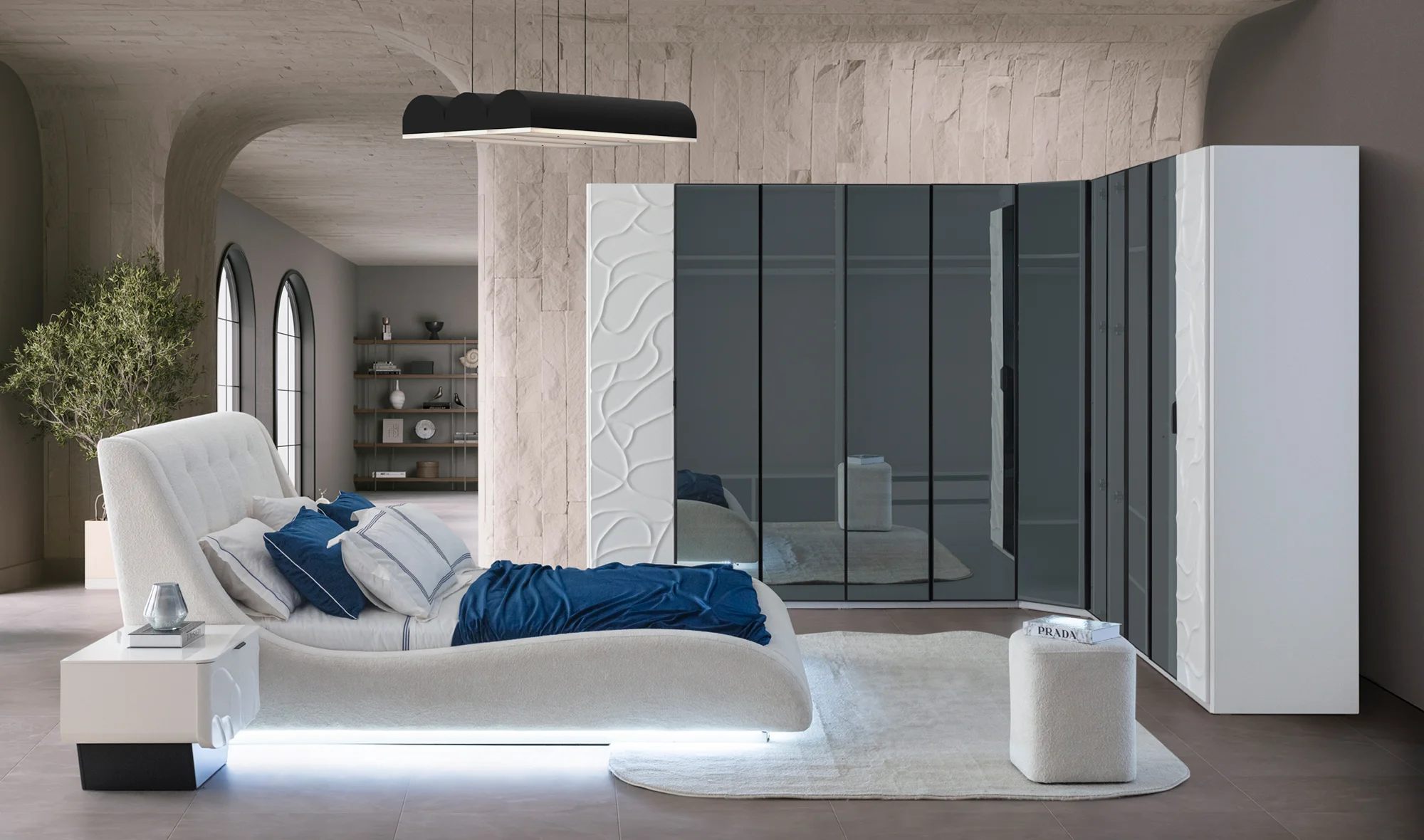 Merlo Yatak Odası - Köşe Dolapl?