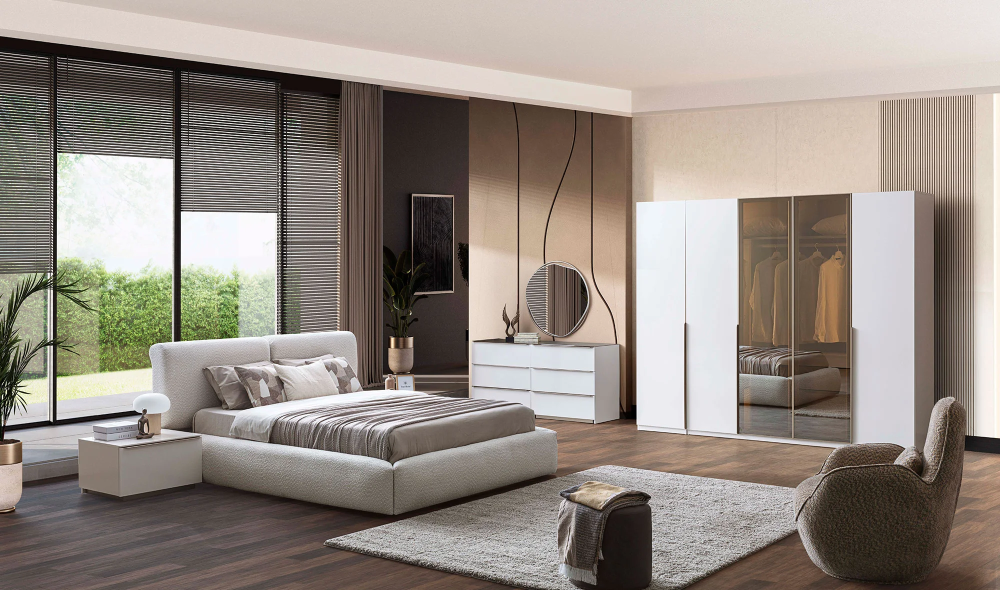 Merry Bazal? Yatak Odası - Mobilya Kapakl?