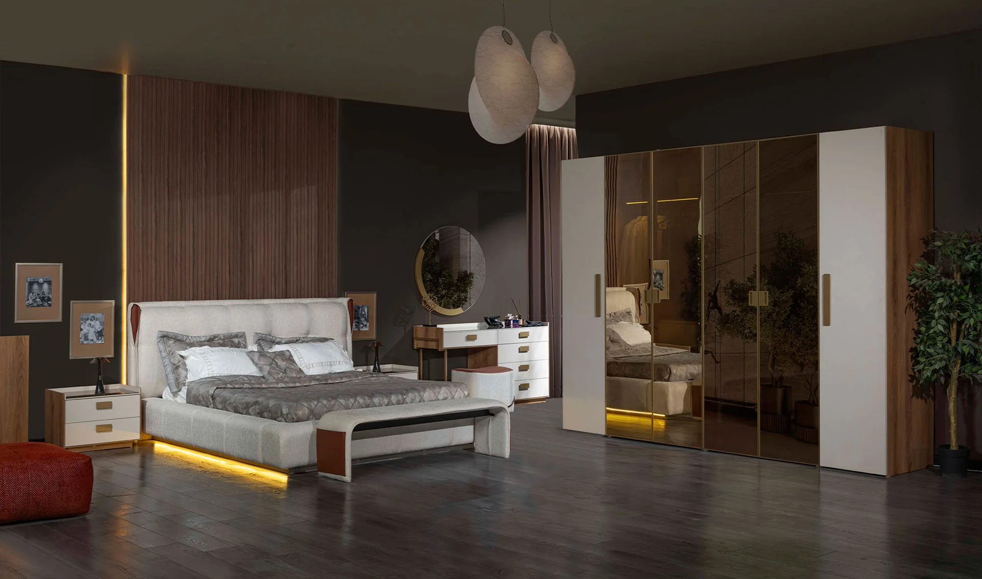 Napoli Bazal? Yatak Odası