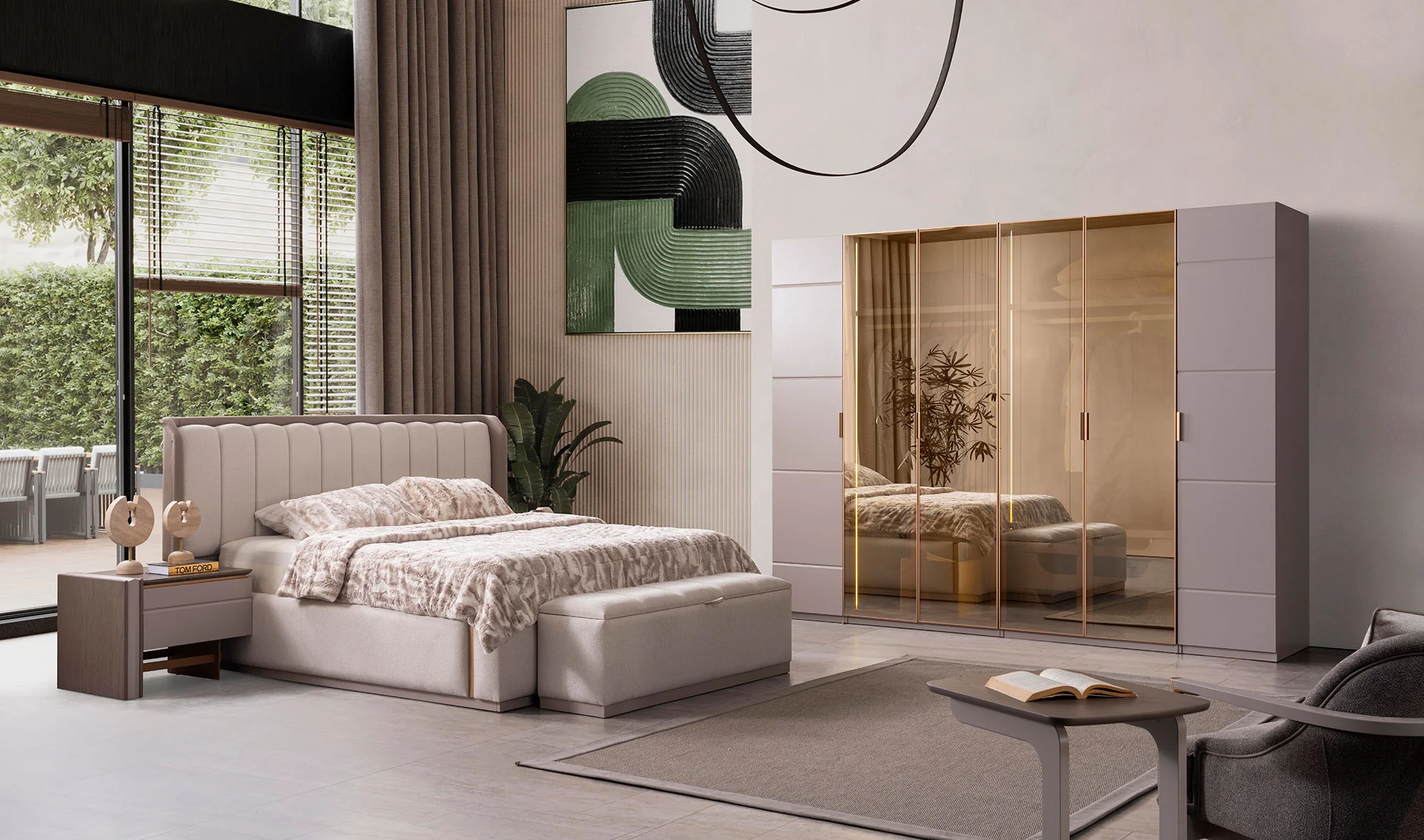 Pasifica Bazal? Yatak Odası - 6 Kapakl?