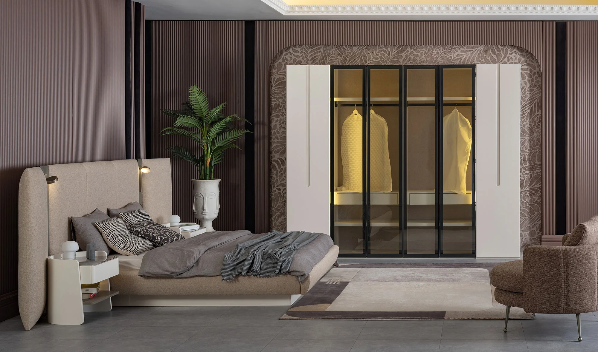 Perla Bazal? Yatak Odası