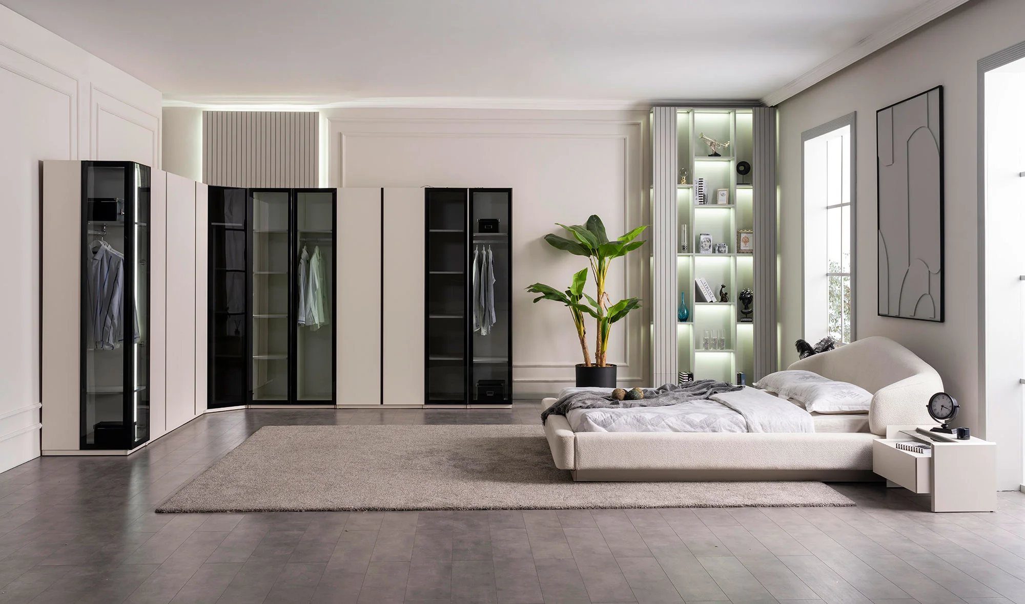 Rigel Yatak Odası - Köşe Dolapl?