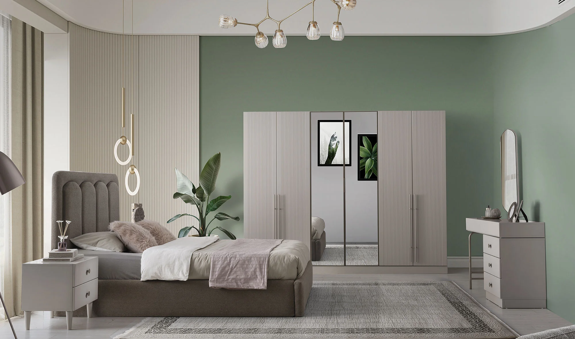 Roma Mdf Yatak Odası