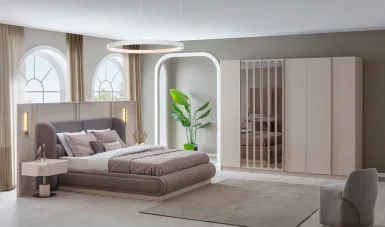 Soprano Bazalı Yatak Odası