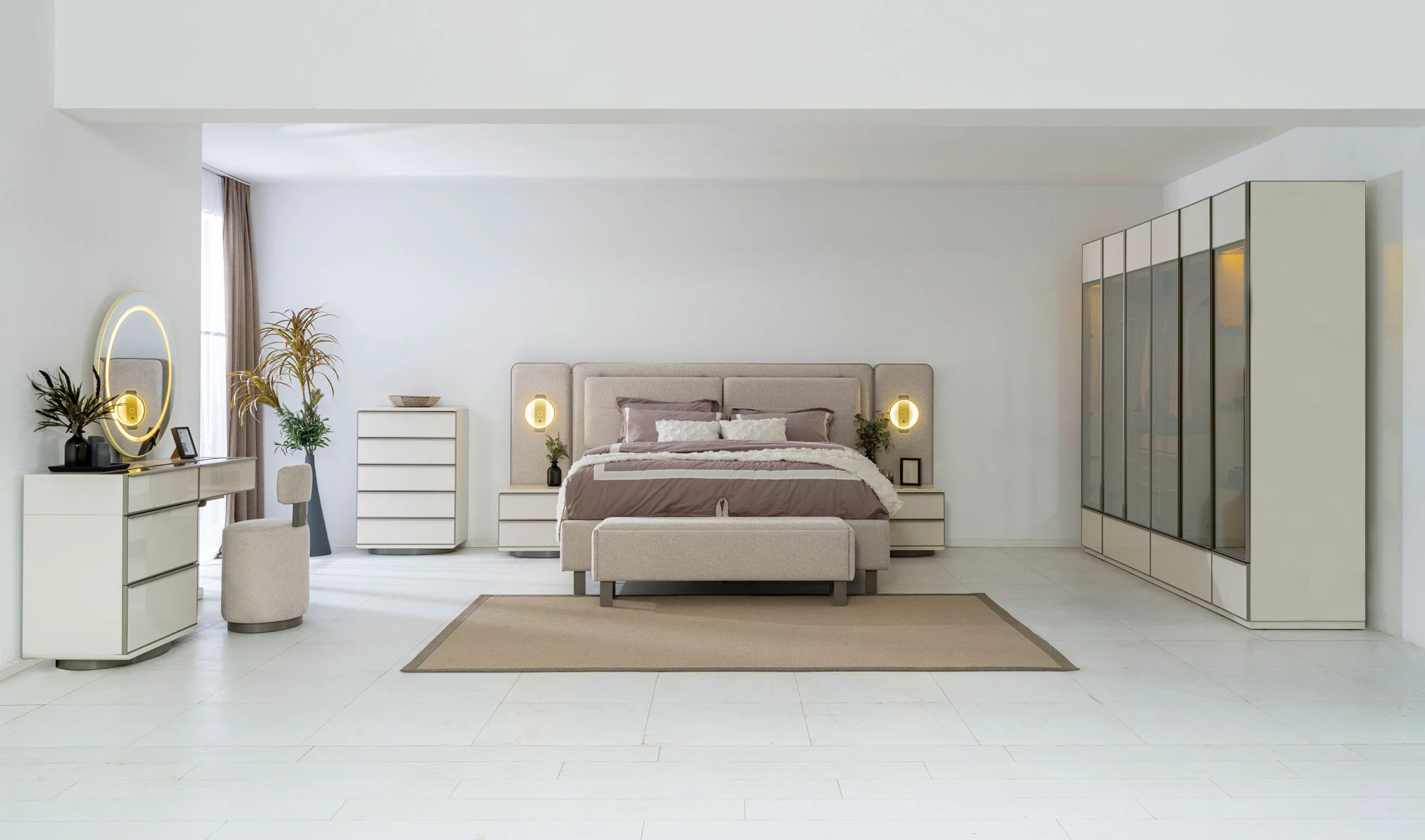 Sunny Bazal? Yatak Odası - 6 Kapakl?