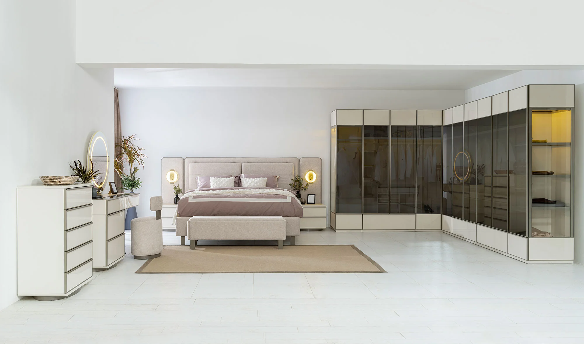 Sunny Bazal? Yatak Odası - Köşe Dolapl?