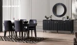 Konsol + Yemek masası + 6 sandalye