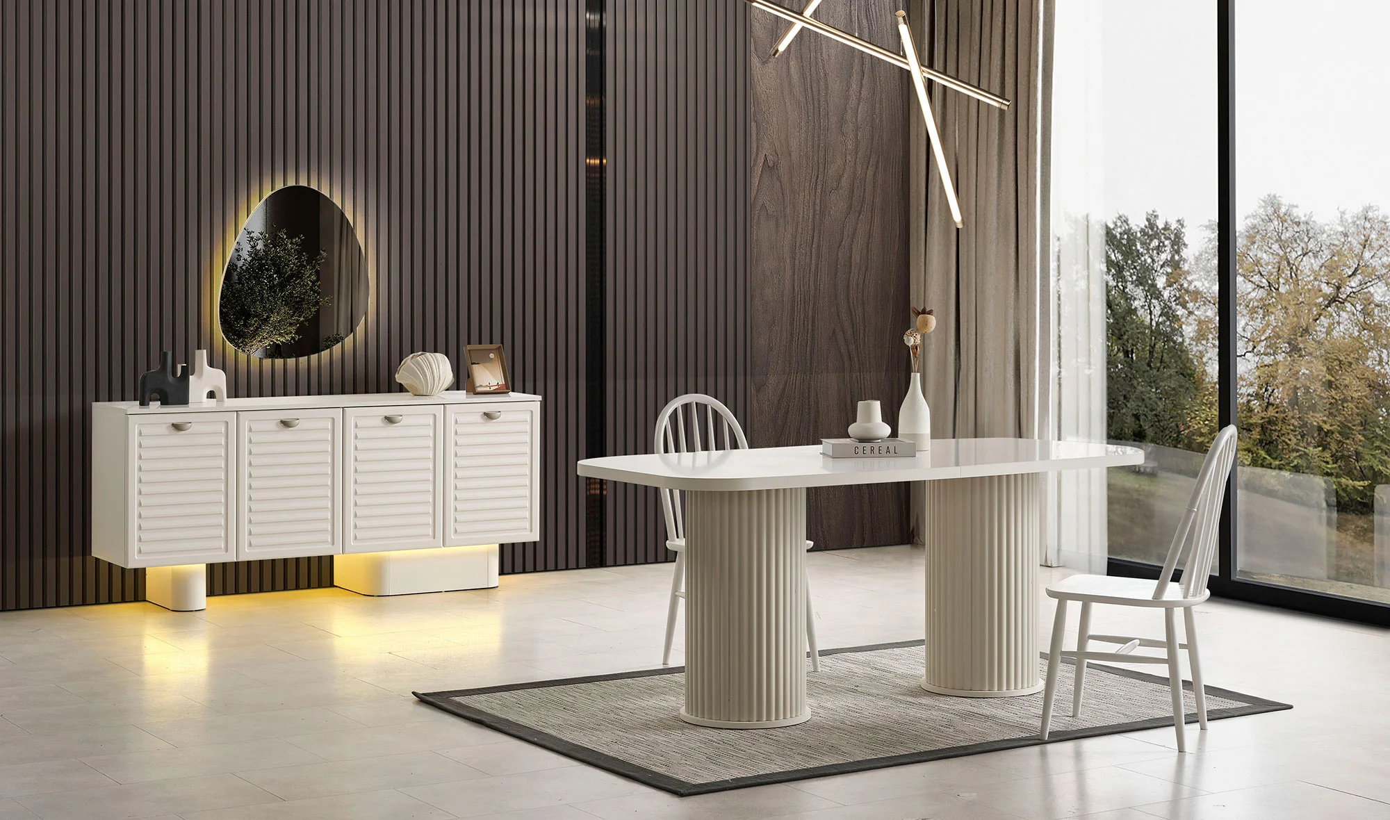 Bubble Mdf Yemek Odası