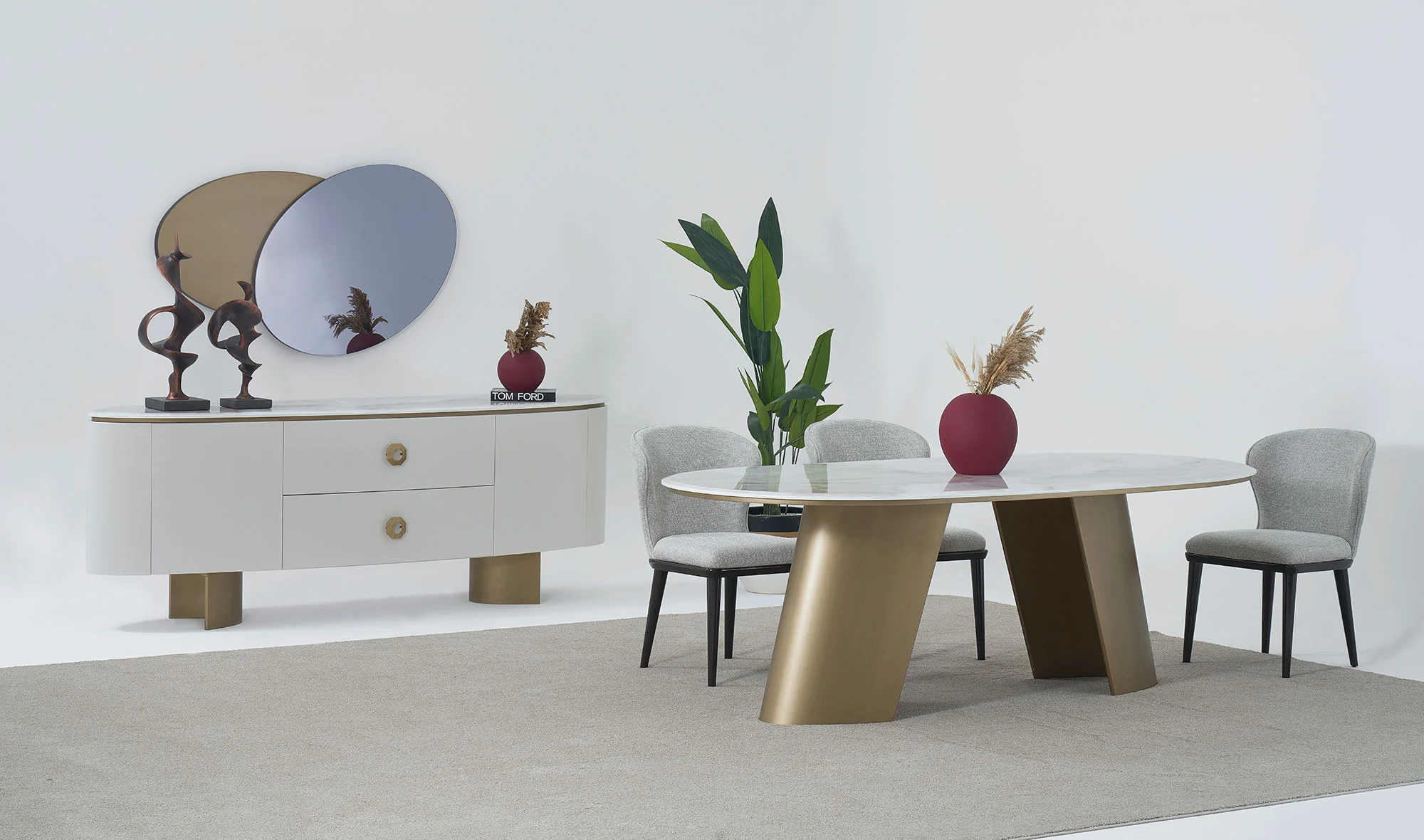 Elexus Yemek Odası - Mermer